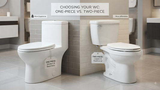 One Piece vs Two Piece Commode: Which One to Buy?