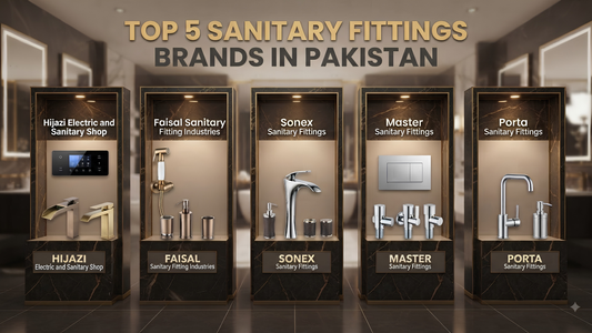 Top 5 Sanitary Fittings Brands in Pakistan for Luxury and Durability