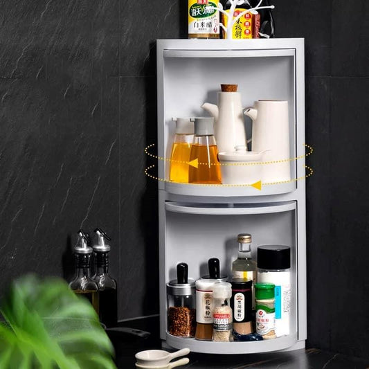 Dura Icon Plastic Corner Double Cabinet
