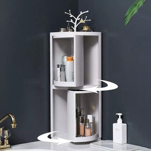 Dura Icon Plastic Corner Double Cabinet