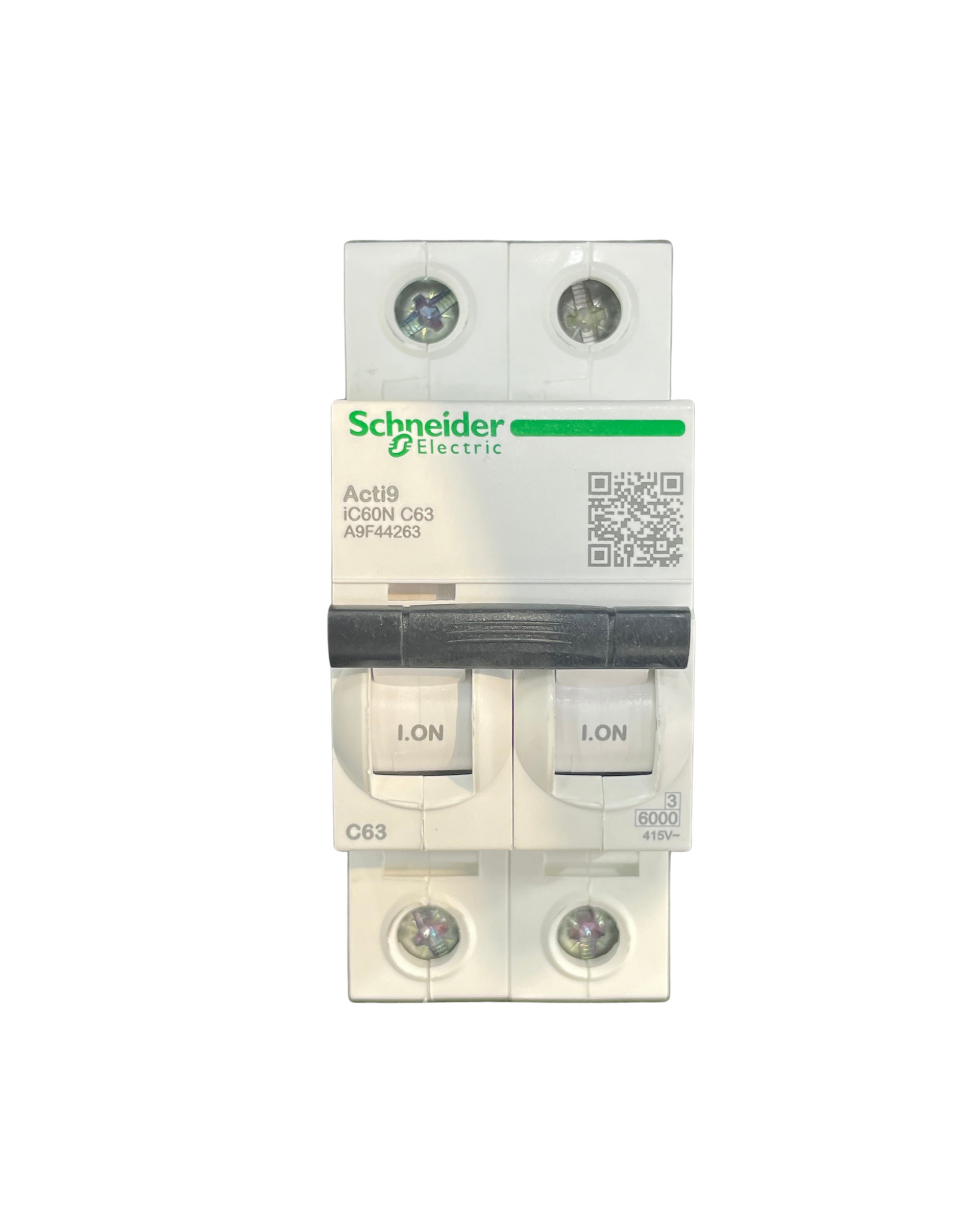 Breaker 2P 63A Schneider (Acti9 iC60N 2P 63A C Miniature Circuit breaker)