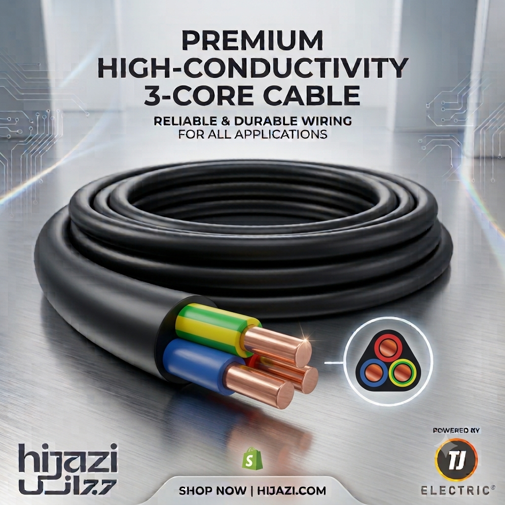 Premium Pure Copper Cables (3/0.29)