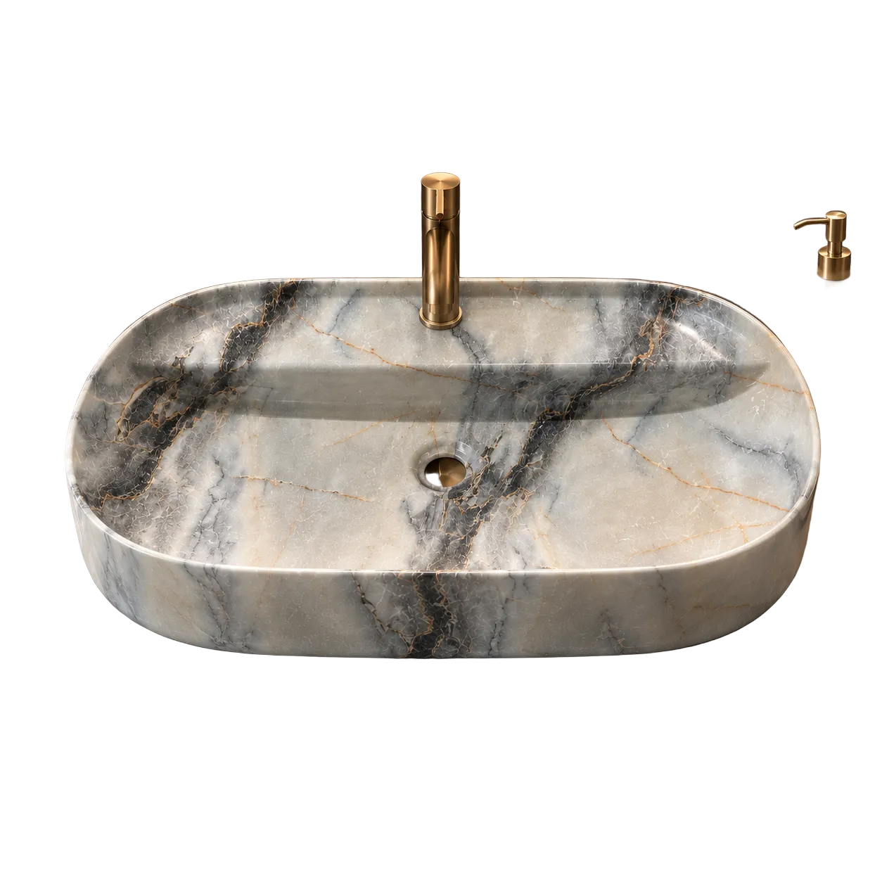 White Tabletop Basin Imported