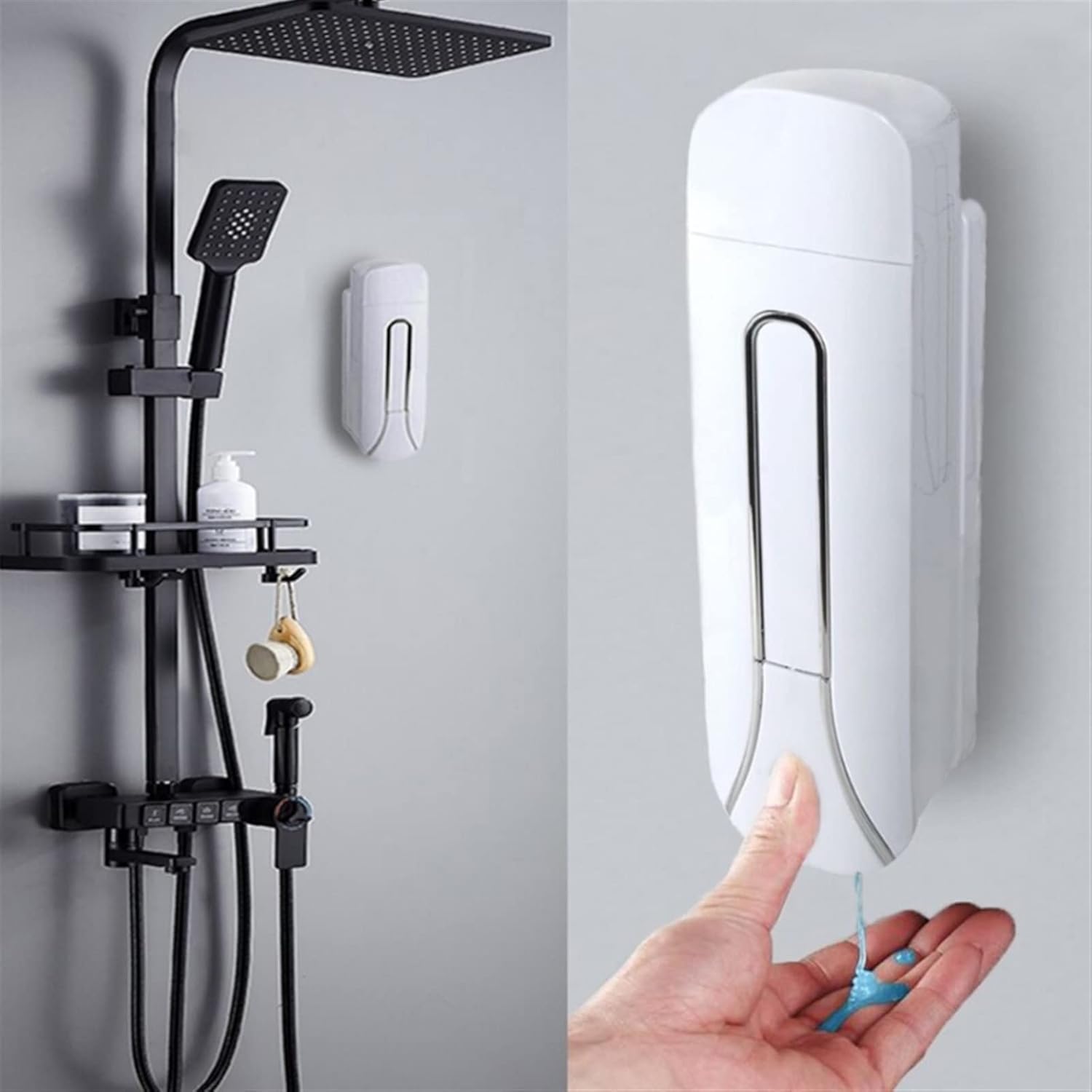 Wall-Mounted Soap Dispenser
