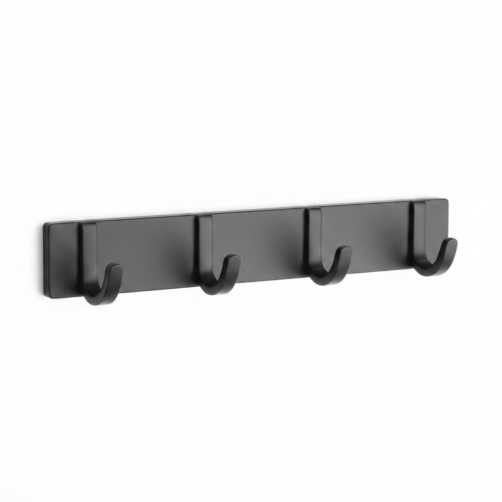 Wall 4 Hook Rack