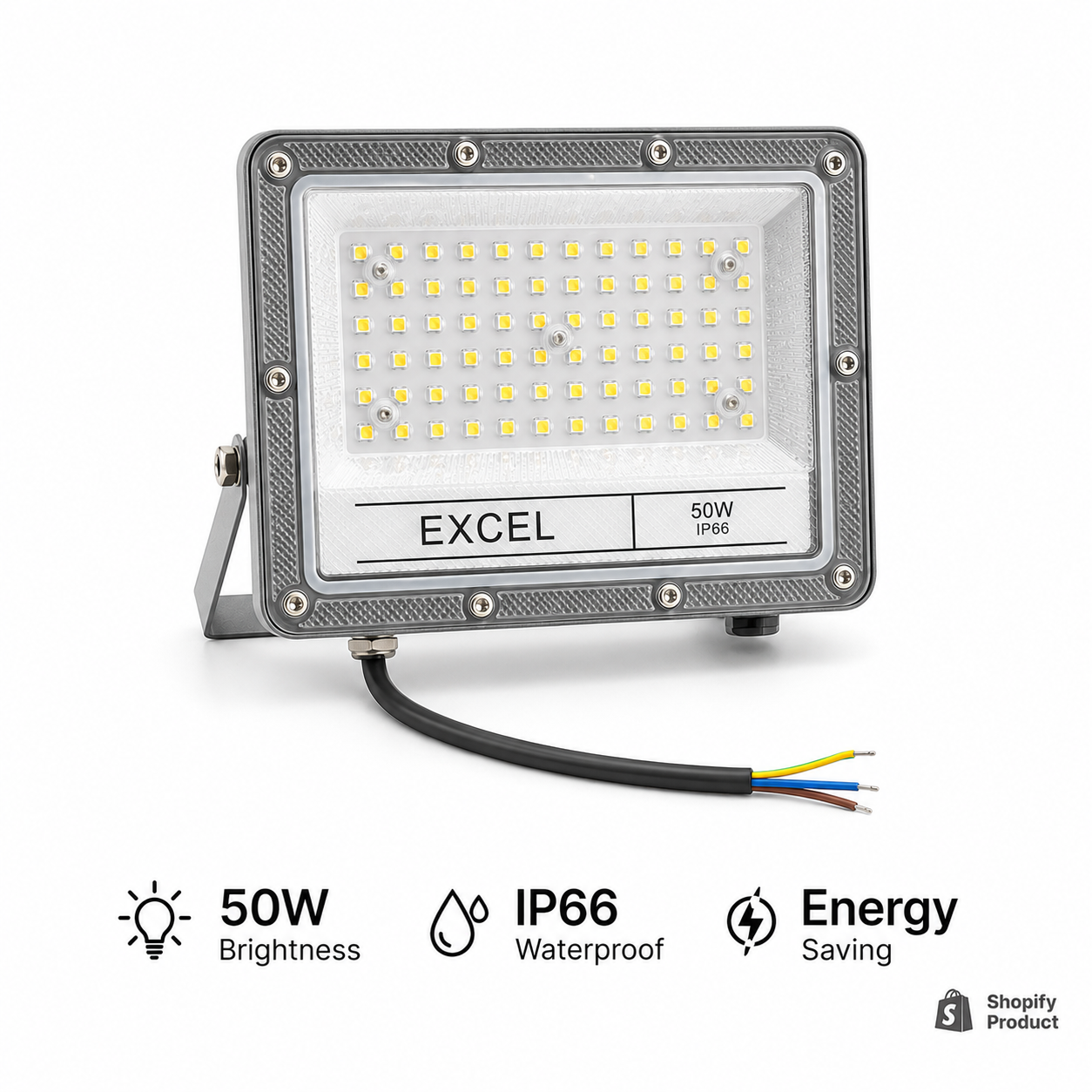 EXCEL Mini 50W LED Flood Light