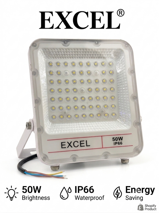 EXCEL White LED Flood Light (50W)