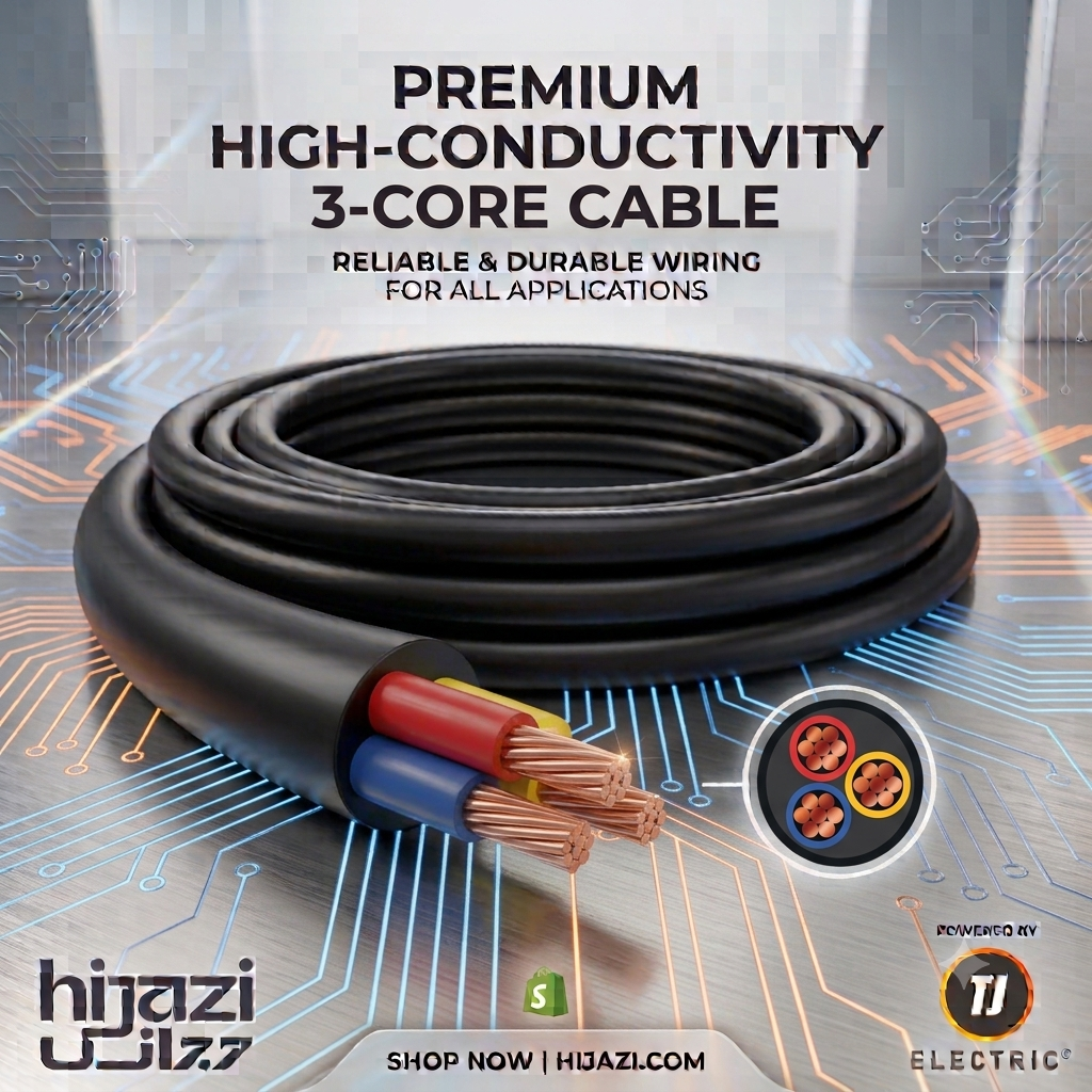 TJ 4mm² Pure Copper Electric Cable