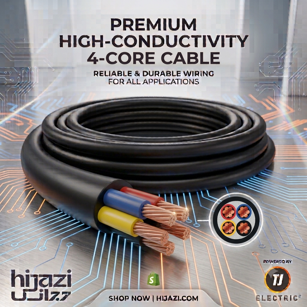 TJ 4mm² Pure Copper Electric Cable