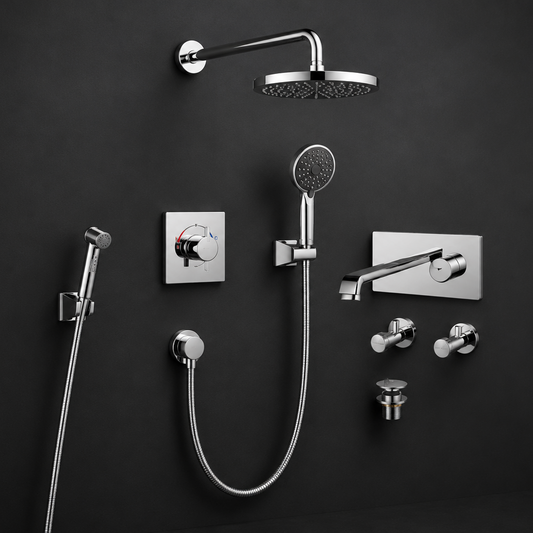 PORTA HD 848 CP | Concealed Shower Set
