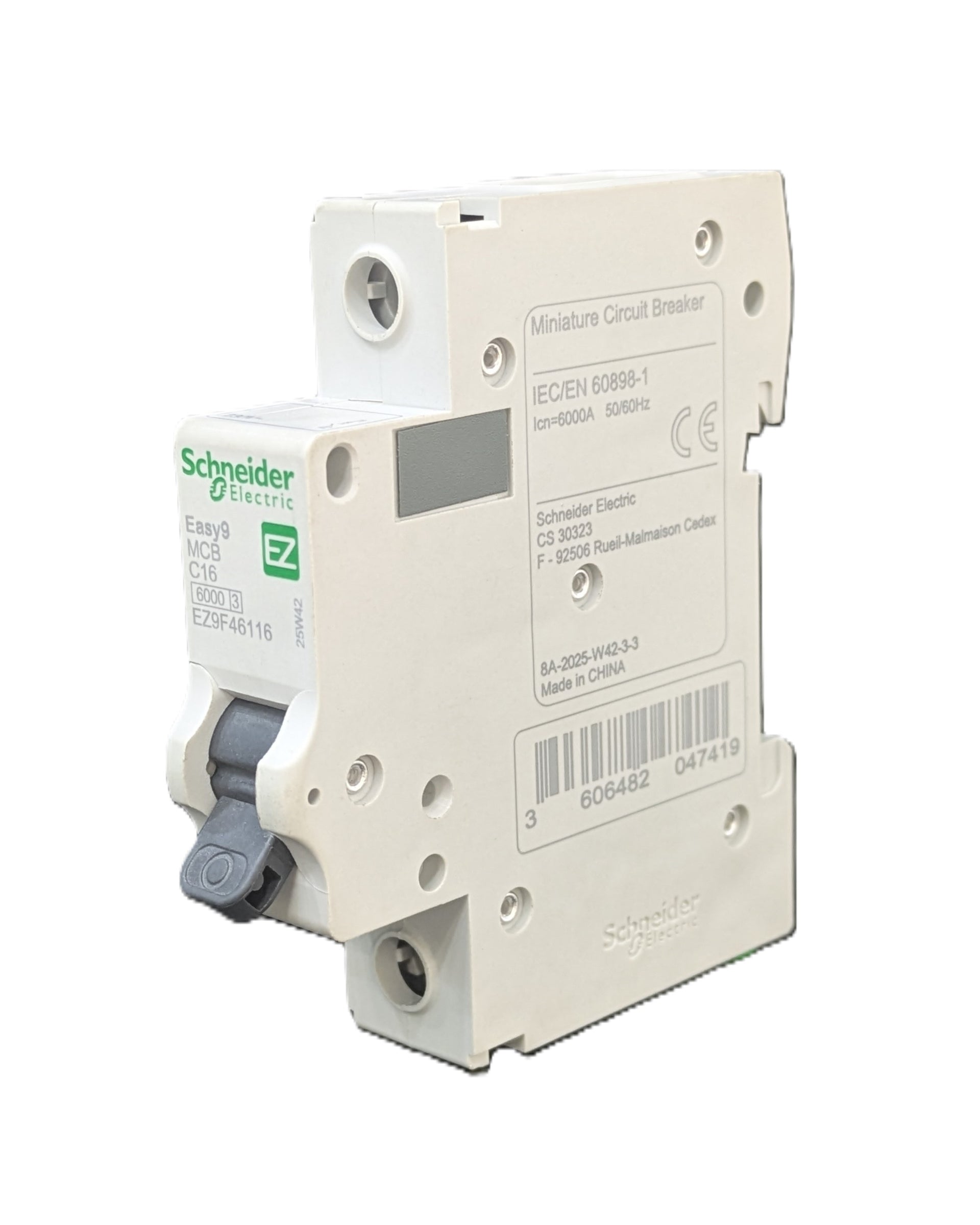 Breaker 1P 16A Schneider Easy9