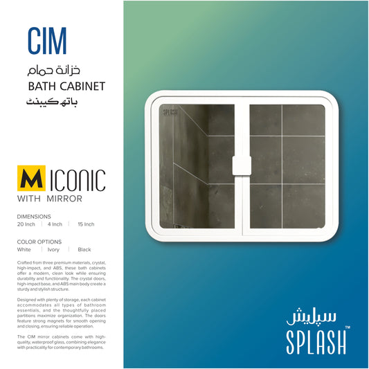 Splash C1M Cabinet Iconic Mirror