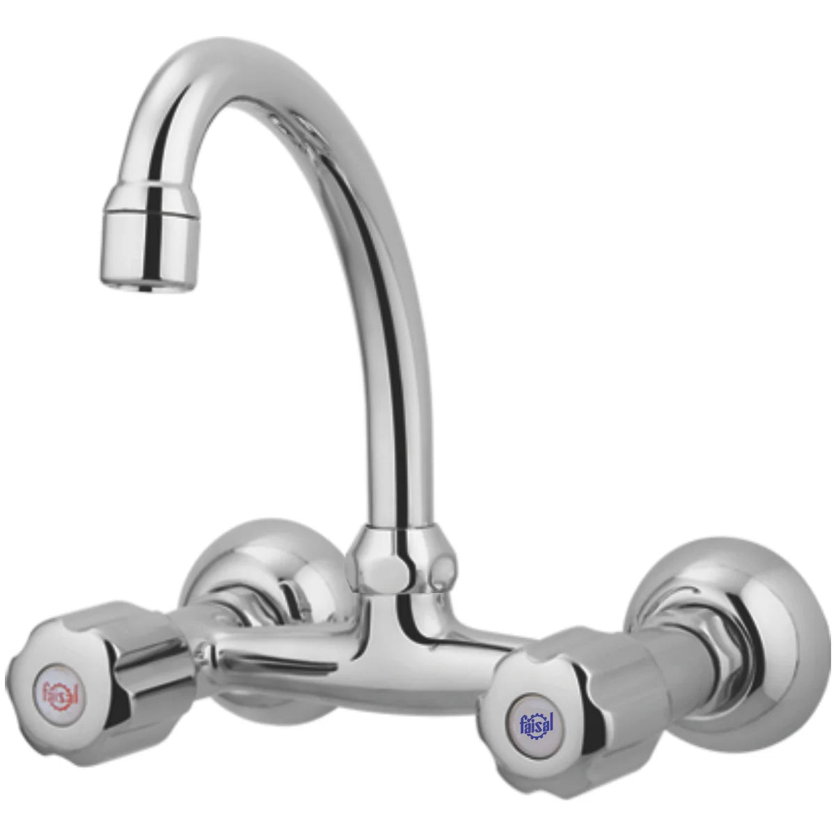 Faisal Sanitary Fitting Sink Mixer Medium Neck