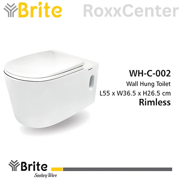 WH-C-002 Rimless- Roxx Ceramica x Brite