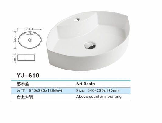 Rankoli YJ-610 Wash Basin