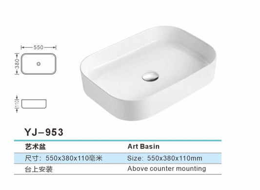 Rankoli YJ-953 Wash Basin