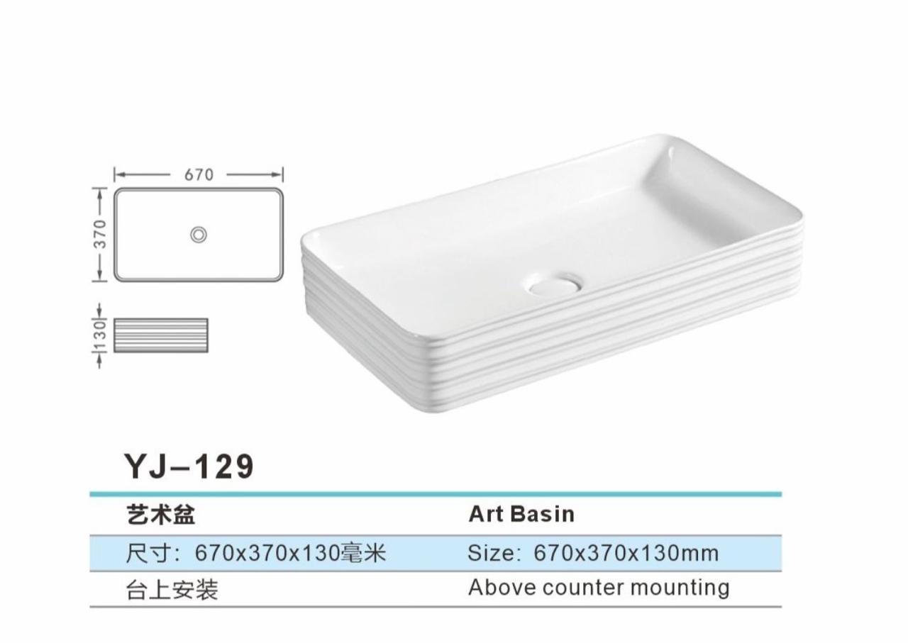 Rankoli YJ-129 Wash Basin