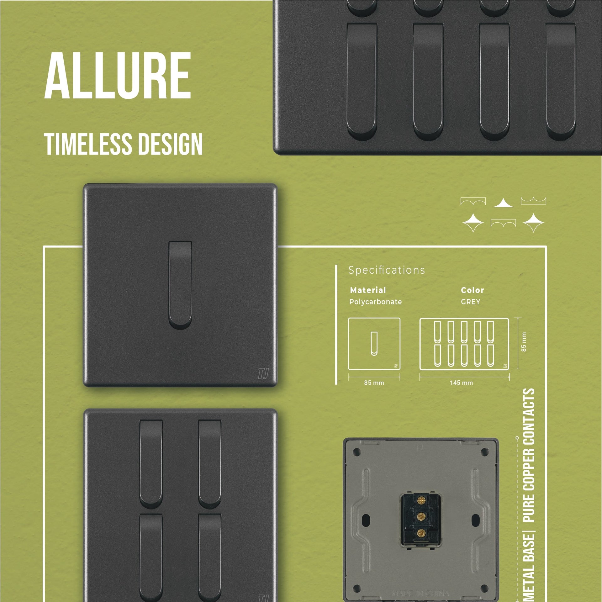 TJ SWITCHES- ALLURE SERIES