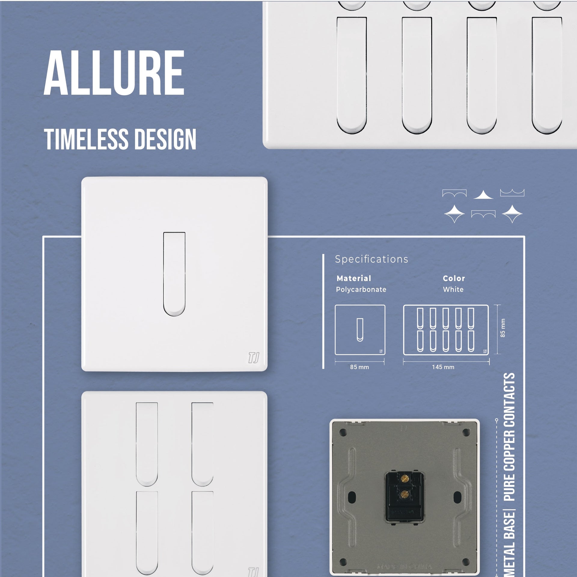 TJ SWITCHES- ALLURE SERIES