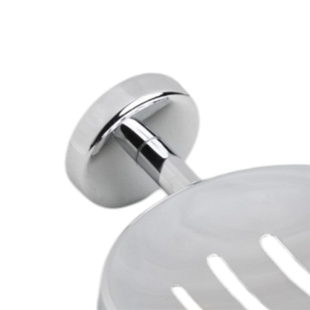 CHROME SILVER SOAP DISH
