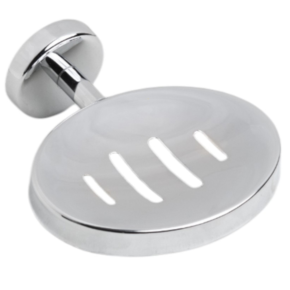 CHROME SILVER SOAP DISH
