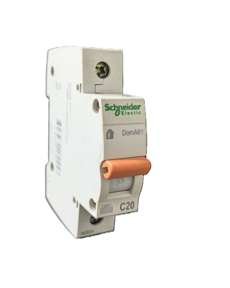 Breaker 1P 20A Schneider (Domae) - Hijazi Electric and Sanitary