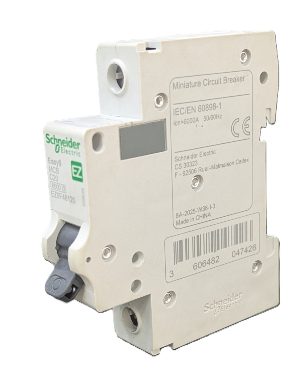Breaker 1P 20A Schneider Easy9 - Hijazi Electric and Sanitary