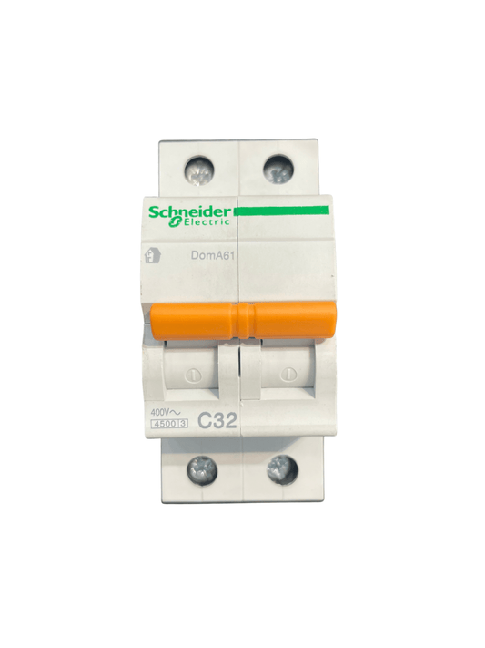 Breaker 2P 32A Schneider (Domae) - Hijazi Electric and Sanitary
