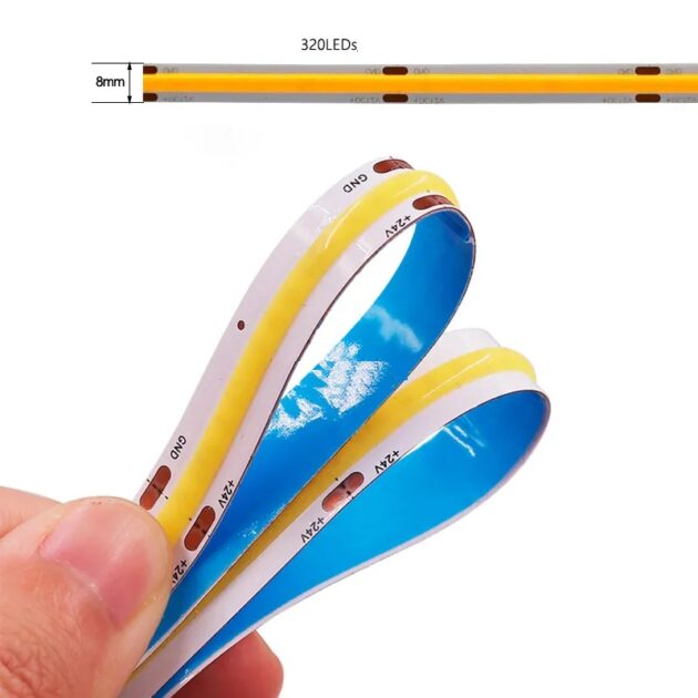 10-Meter AC 220V COB Strip Light