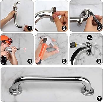 Stainless Steel Bathroom Safety Grab Bar
