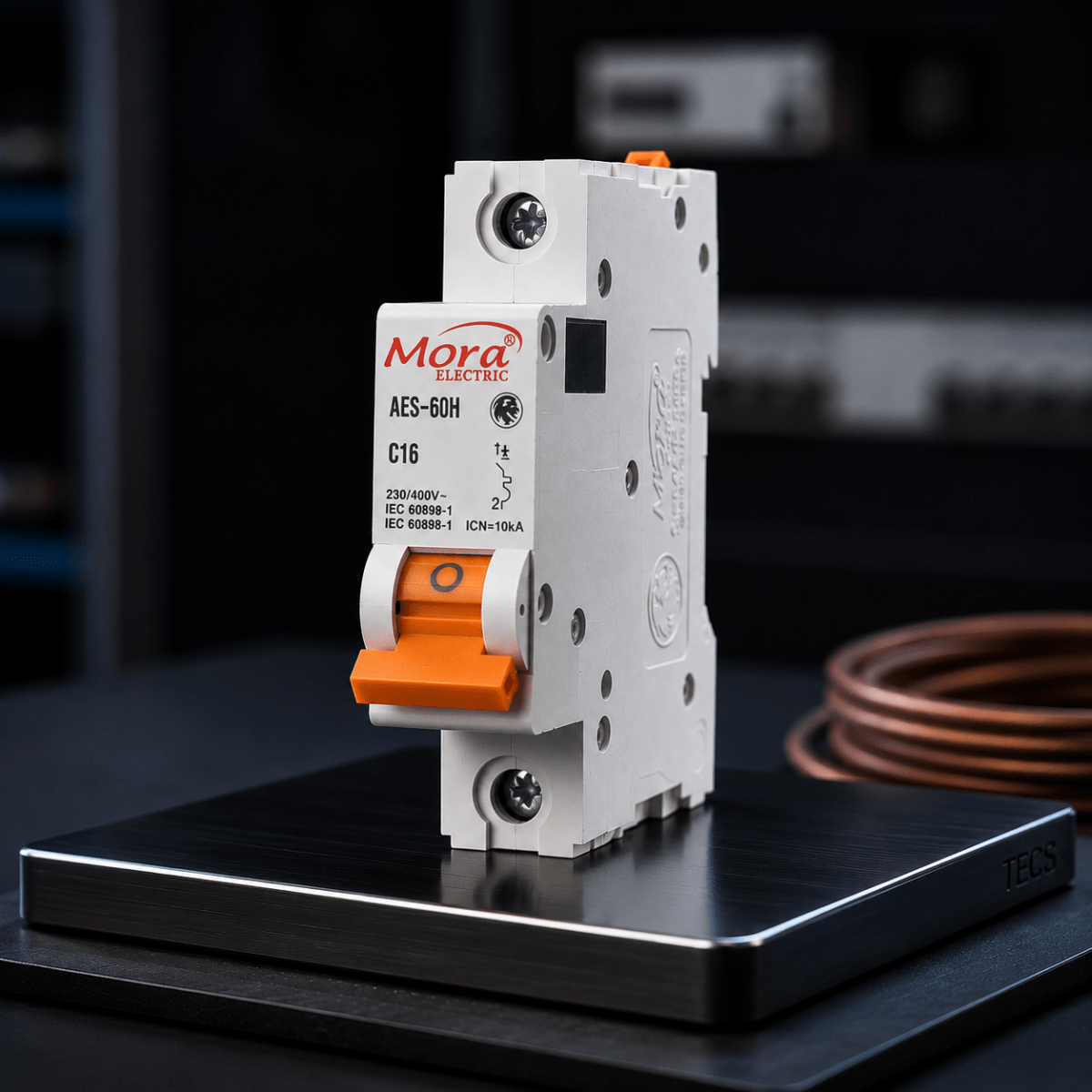 Mora 1P 16A AC MCB Circuit Breaker 230/400V - Hijazi Electric and Sanitary