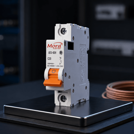 Mora 1P 20A AC MCB Circuit Breaker 230/400V - Hijazi Electric and Sanitary