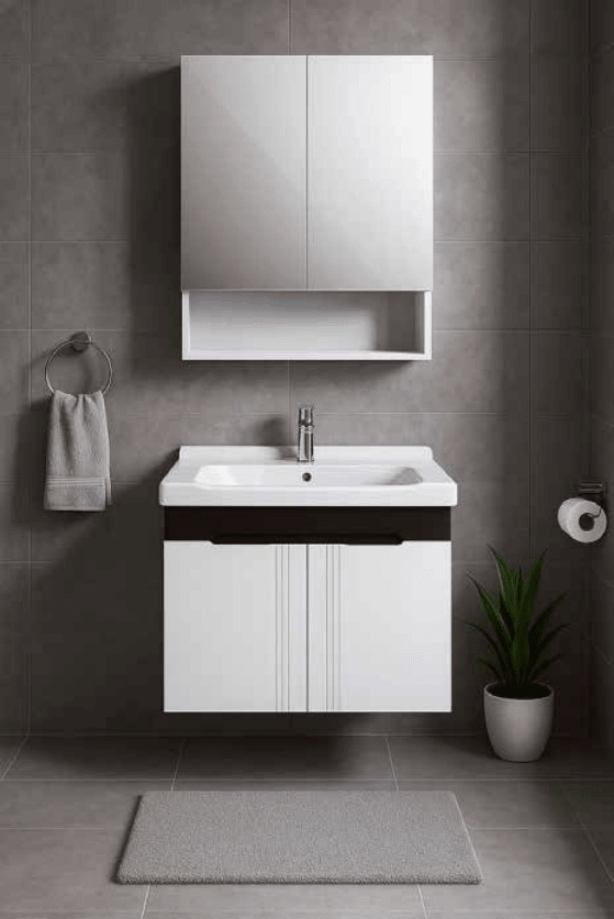 Rankoli Platinum Vanity Set RAN-J-795 - Hijazi Electric and Sanitary
