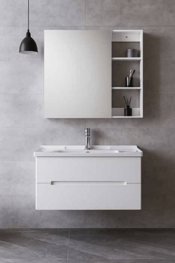 Rankoli Platinum Vanity Set RAN-W-841 - Hijazi Electric and Sanitary