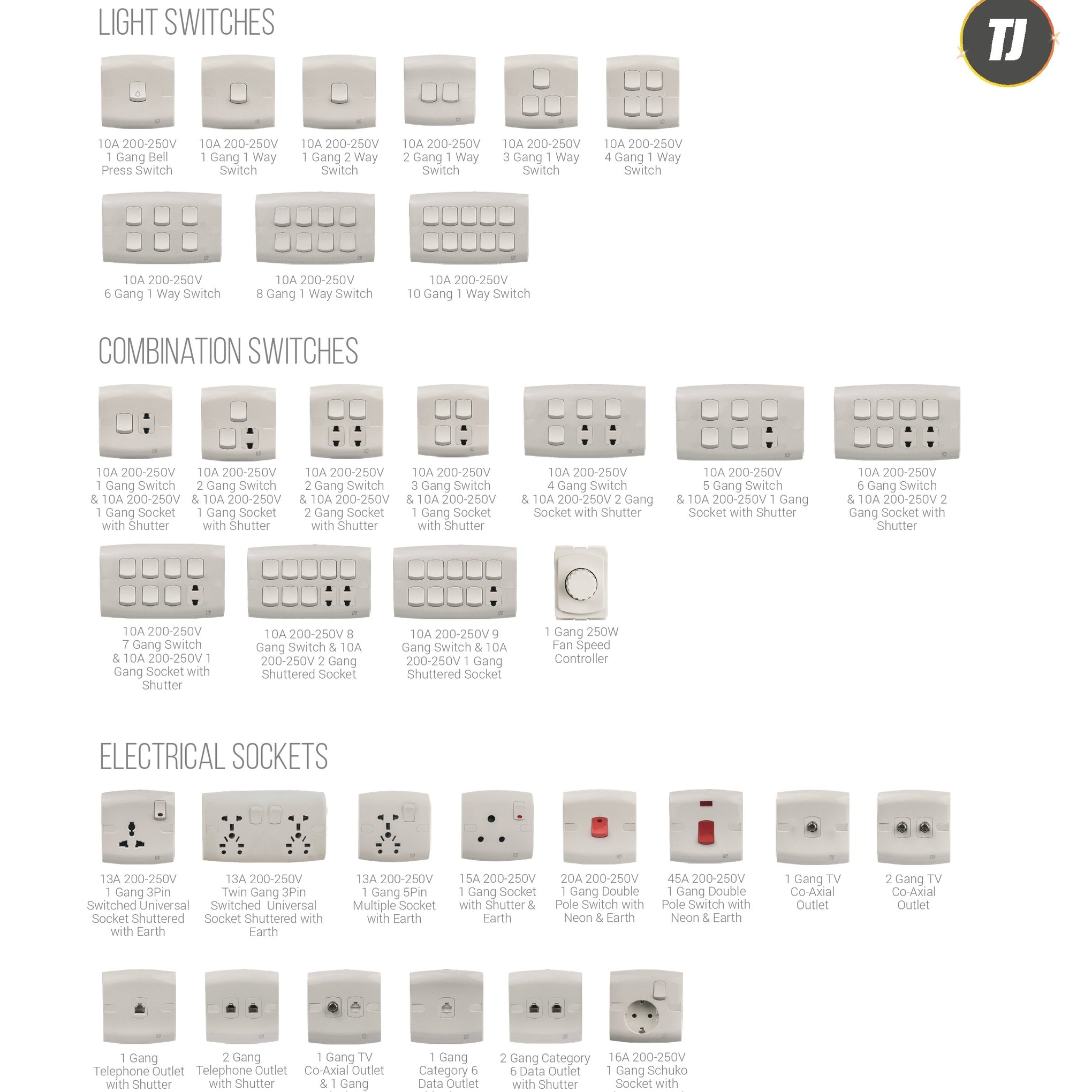 TJ SWITCHES- ST SERIES