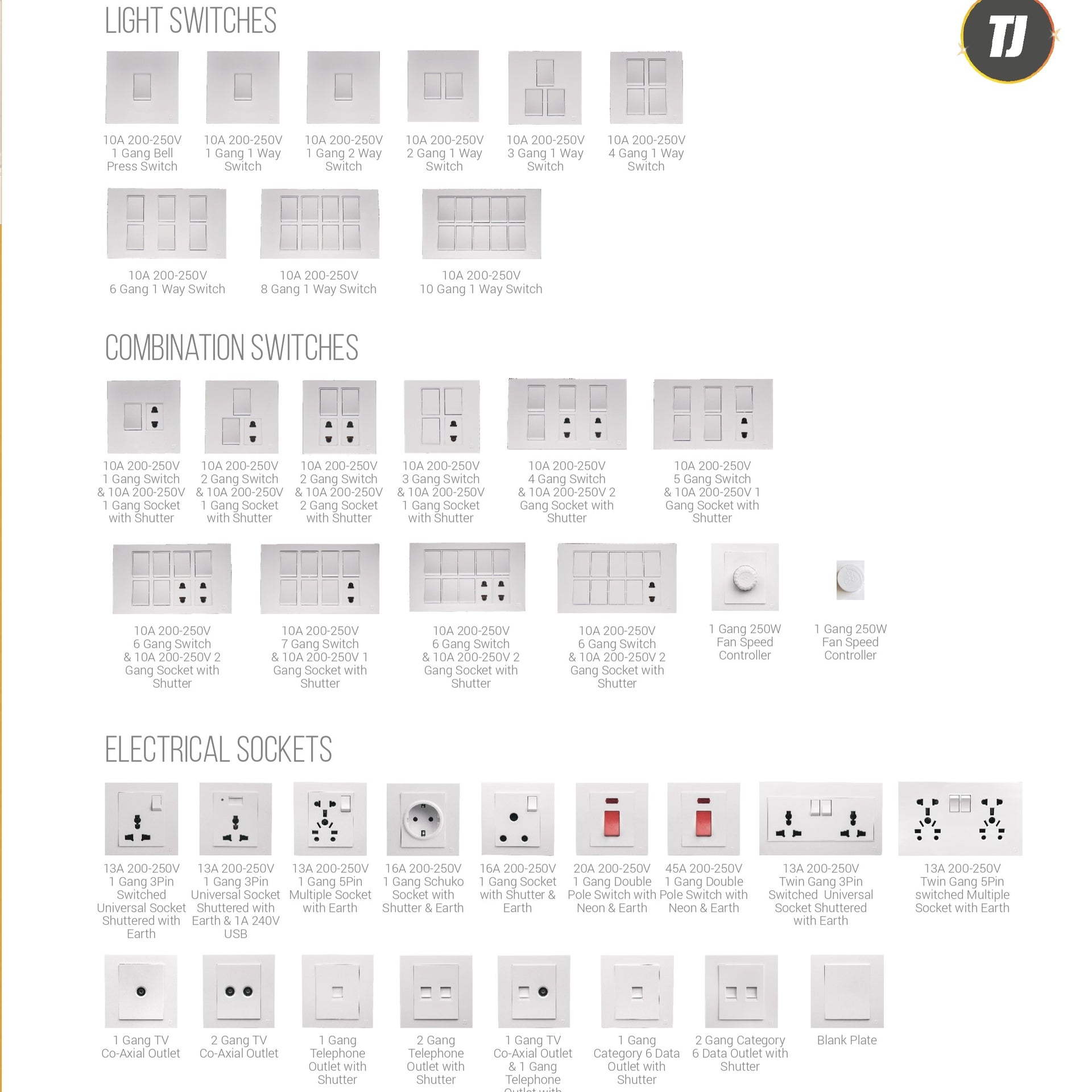 TJ SWITCHES- VLS SERIES