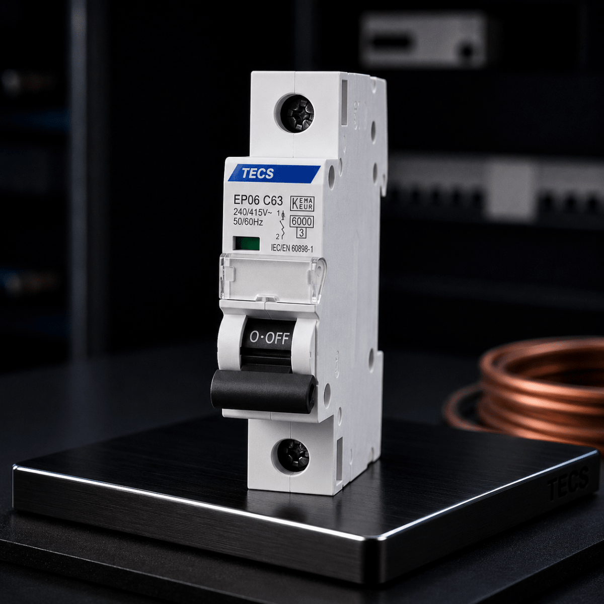 Terasaki 1P 10A 16A 20A 32A 63A AC MCB Circuit Breaker 230/400V - Hijazi Electric and Sanitary