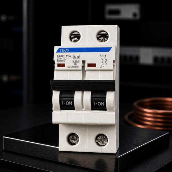 Terasaki 2P 32A 63A AC MCB Circuit Breaker 230/400V - Hijazi Electric and Sanitary