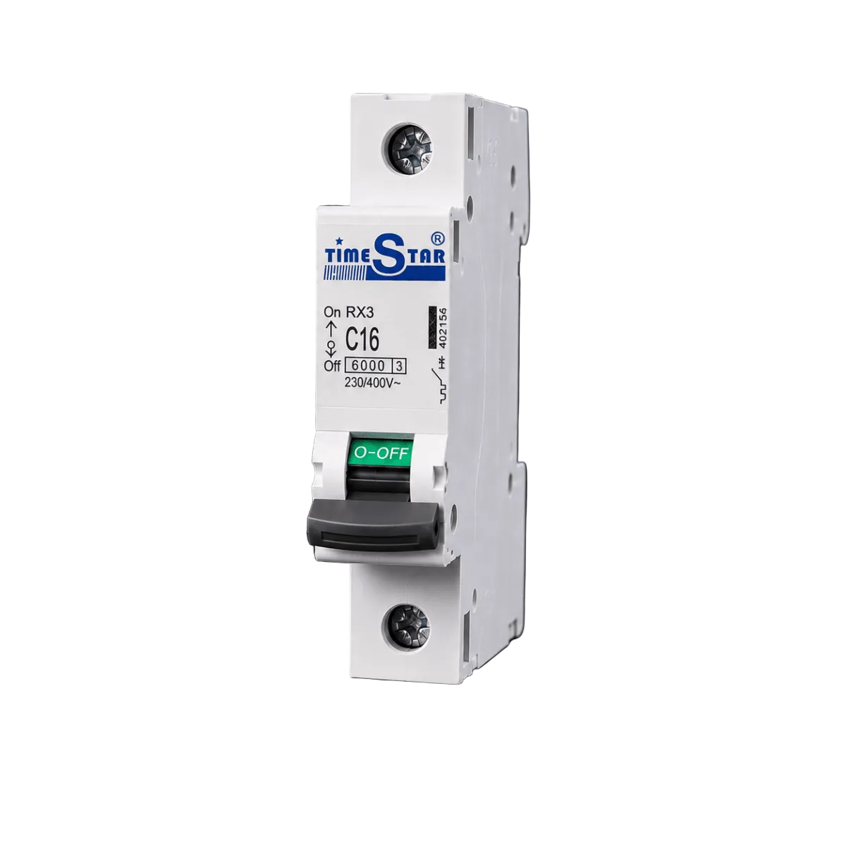 Timestar 1P 16A AC MCB Circuit Breaker 230/400V - Hijazi Electric and Sanitary