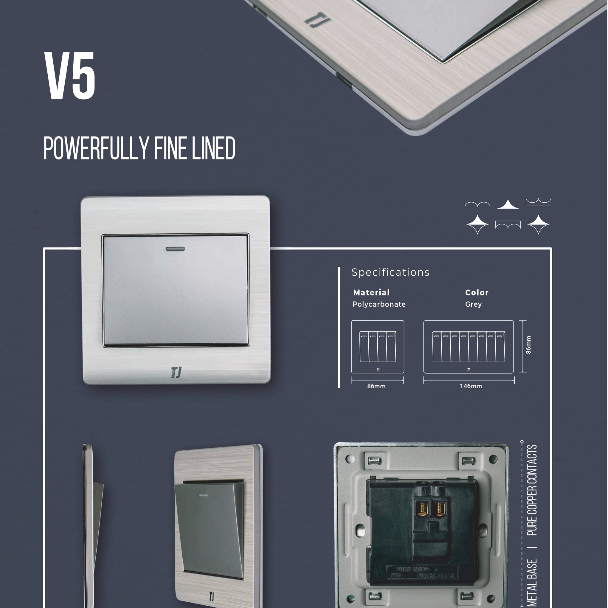 TJ SWITCHES- V5 SERIES