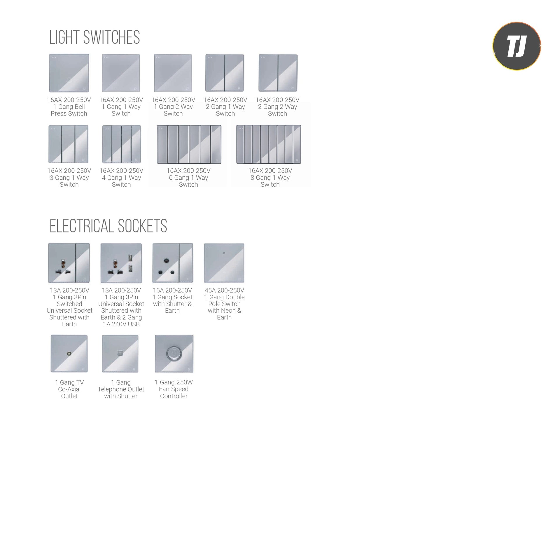 TJ SWITCHES- V3 SERIES