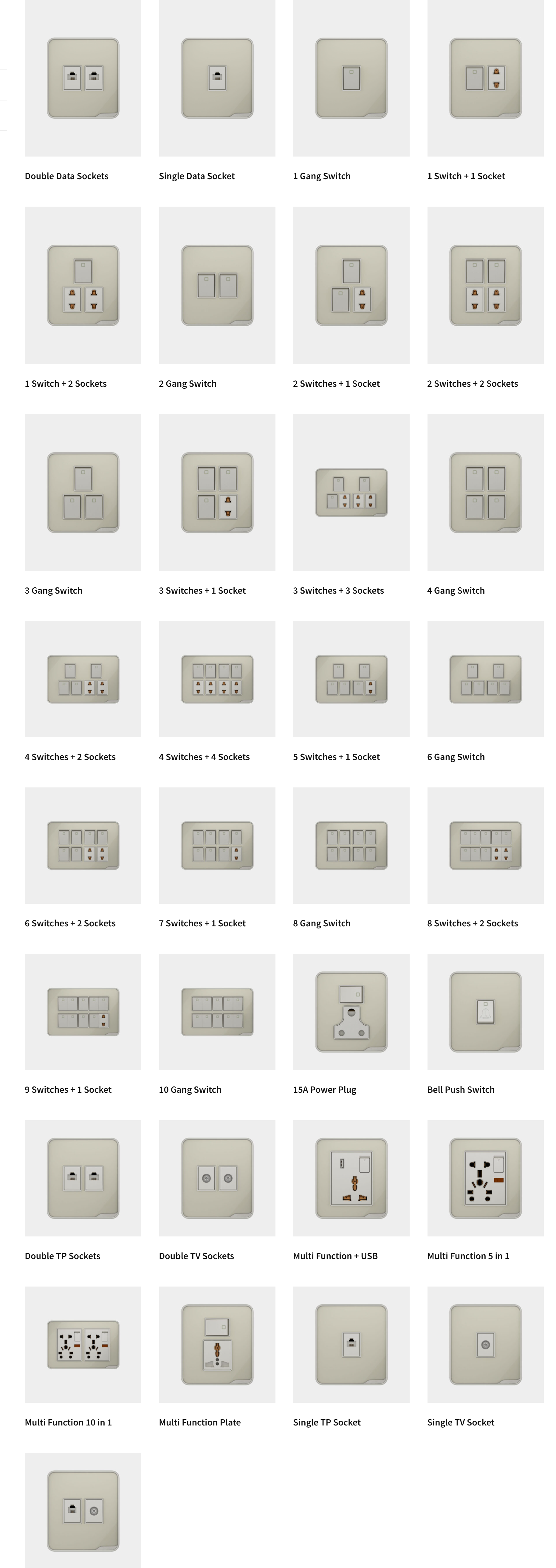 OPAL SWITCHES- SPEED SERIES
